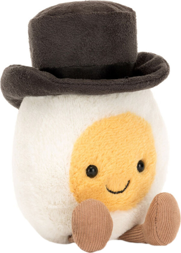 Kosedyr - 15x9 cm - Amuseables Kokt egg Brudgommen - - OneSize - Kosedyr