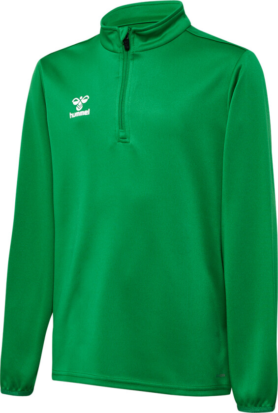 Hummel Genser - HmlEssential Half Zip - Jelly Bean - Hummel Teamsport - 6 år (116) - Genser