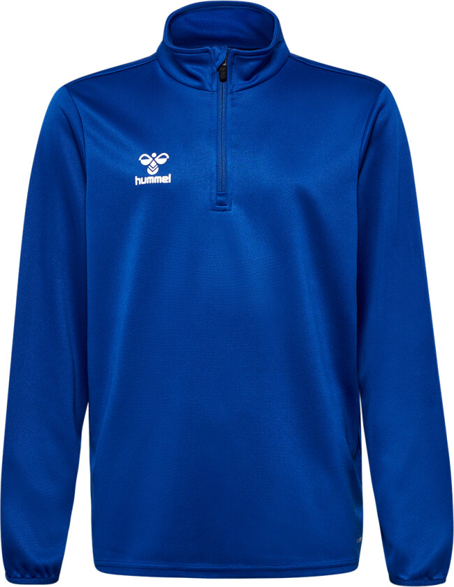 Hummel Genser - HmlEssential Half Zip - True Blue - Hummel Teamsport - 8 år (128) - Genser