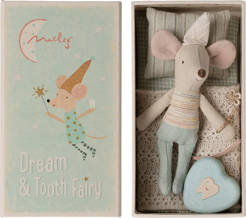 Mus - Lillebror - Tannfe I Matchboks - - OneSize - Dukke