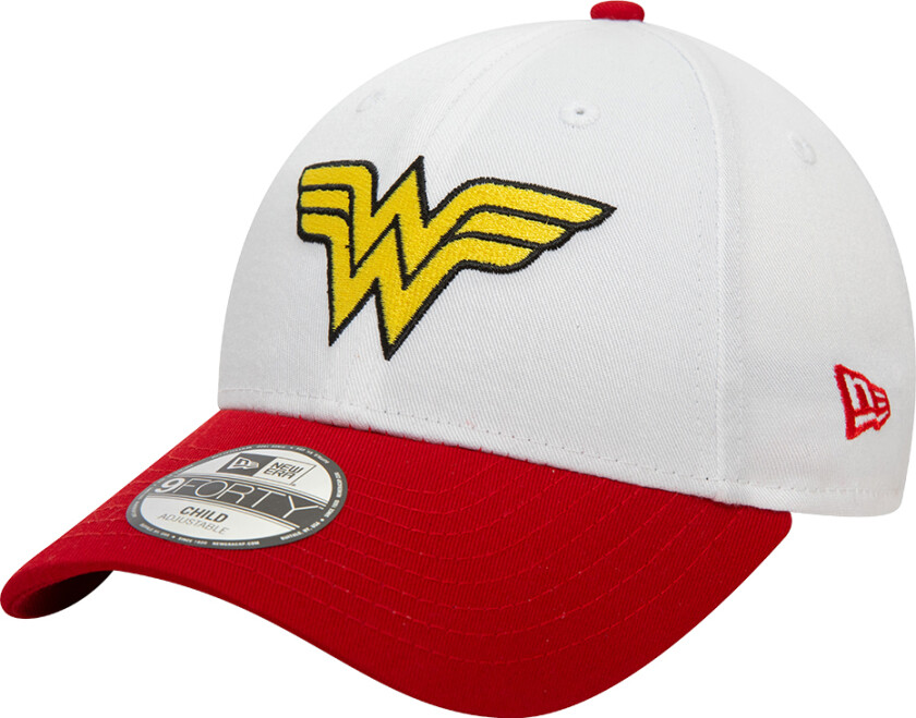 Caps - 9Forty - Wonder Women - Hvit/Rød - - 4-6 år (104-116) - Caps