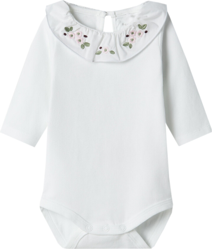 Body L/æ - NbfTallie - Bright White - - 74 - Langermet Body