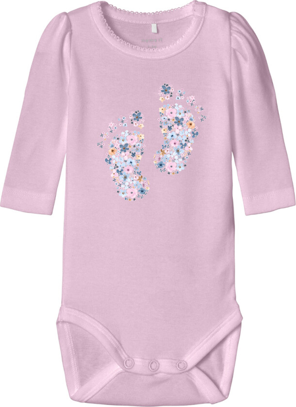 Body L/æ - NbfLabe - Festival Bloom - - 68 - Langermet Body