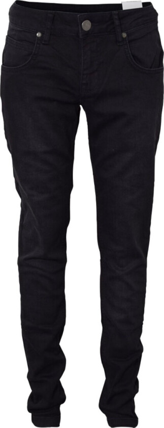 Jeans - Pipe - Black Denim - - 10 år (140) - Jeans
