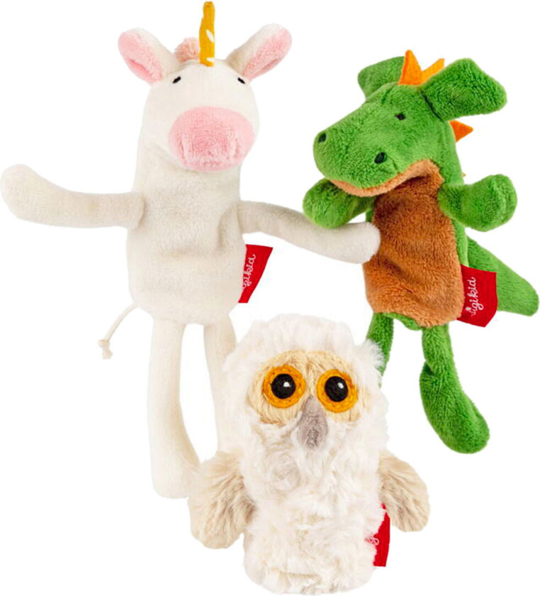 Fingerbamser - 14 cm - Fantasi - - OneSize - Kosedyr