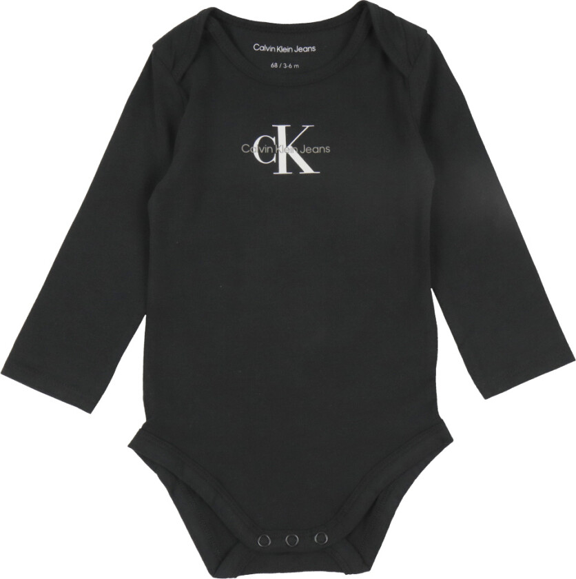 Body L/æ - Monogram - Ck Black - - 56 - Langermet Body