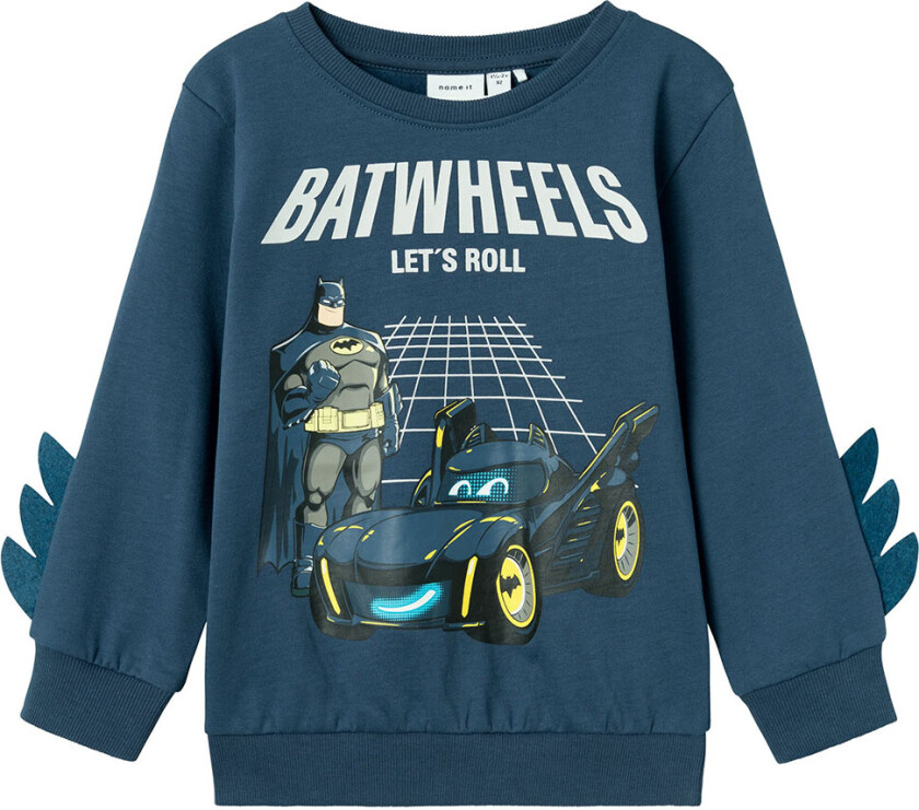 Collegegenser - Noos - NmmJuice Batwheels - Dark Denim - - 3 år (98) - Collegegenser