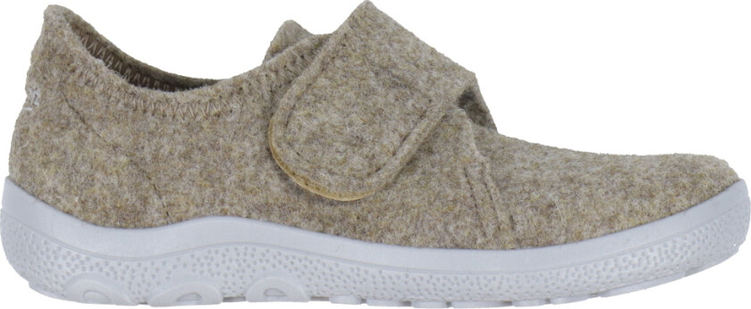Tøfler - Ull - Happy - Beige/Grå - - 32 - Tøfler
