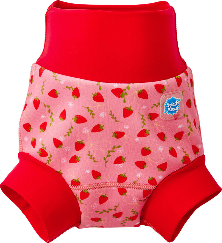 Svømmebleie - Happy Nappy Ny - Strawberry Field - - 0-3 md - Svømmebleie