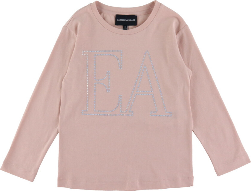 Genser - Rose Smoke m. Rhinestone - - 8 år (128) - Genser