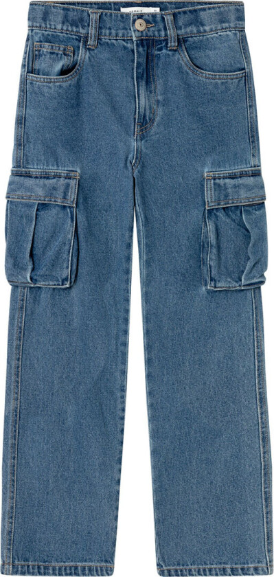 Jeans - Last - Noos - NkmRaynn - Medium+ Blue Denim - - 14 år (164) - Jeans