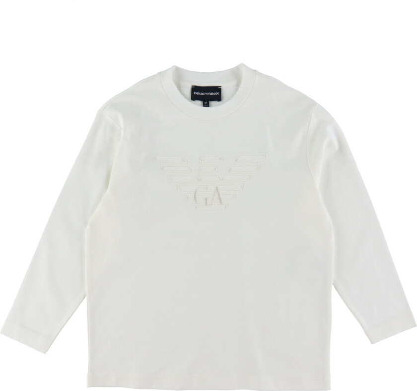 Genser - Hvit m. Logo - - 14 år (164) - Genser