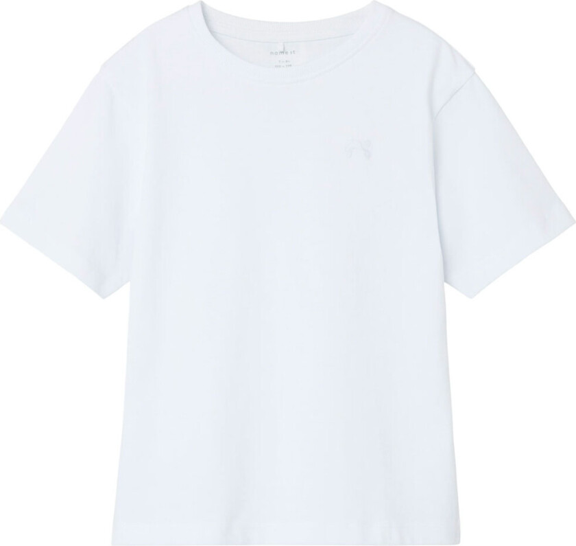 T-skjorte - Noos - NkmGreg - Bright White - - 13-14 år (158-164) - T-skjorte