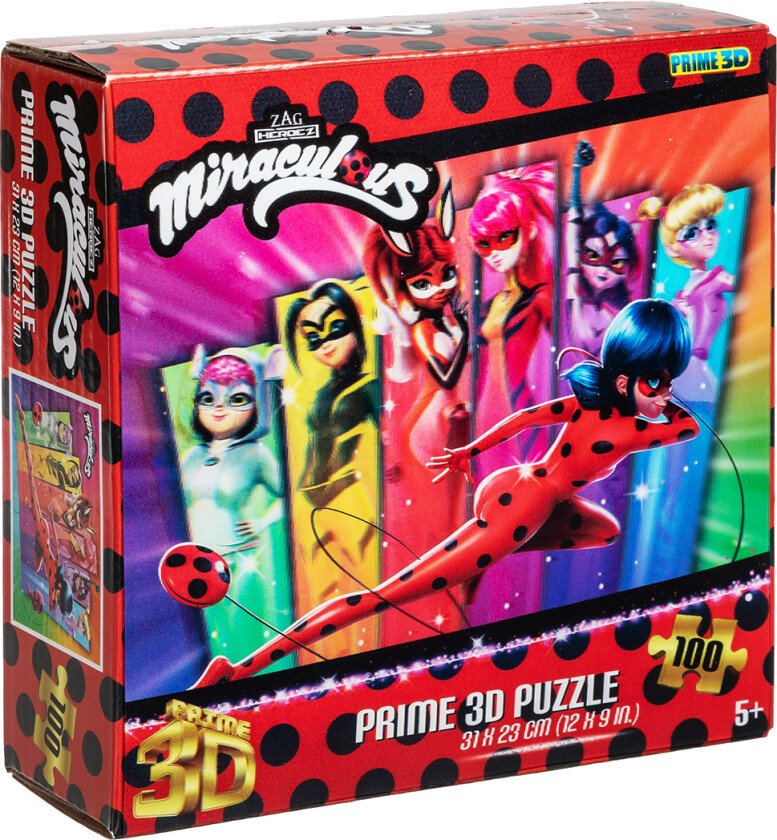 Puslespill - 3D - 100 Brikker - Mirakuløst - - OneSize - Puslespill