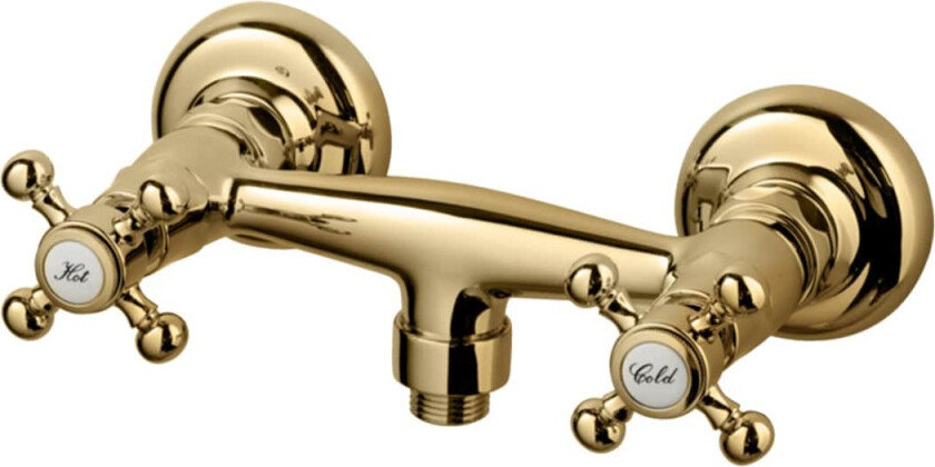 Bilde av Fblv168 Classic Dusjbatteri 2-greps Oksiderende Messing