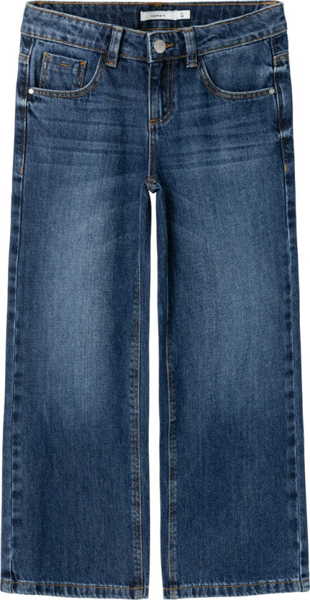 Jeans - Bred - Noos - NkfRose - Dark Blue Denim - - 12 år (152) - Jeans