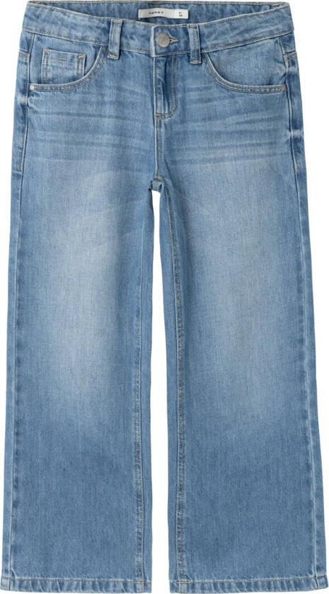 Jeans - Bred - Noos - NkfRose - Medium+ Blue Denim - - 16 år (176) - Jeans