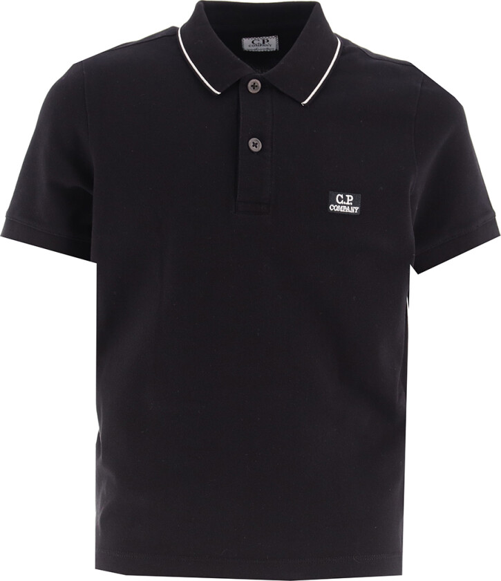 Polo - Svart m. Hvit - - 10 år (140) - Polo