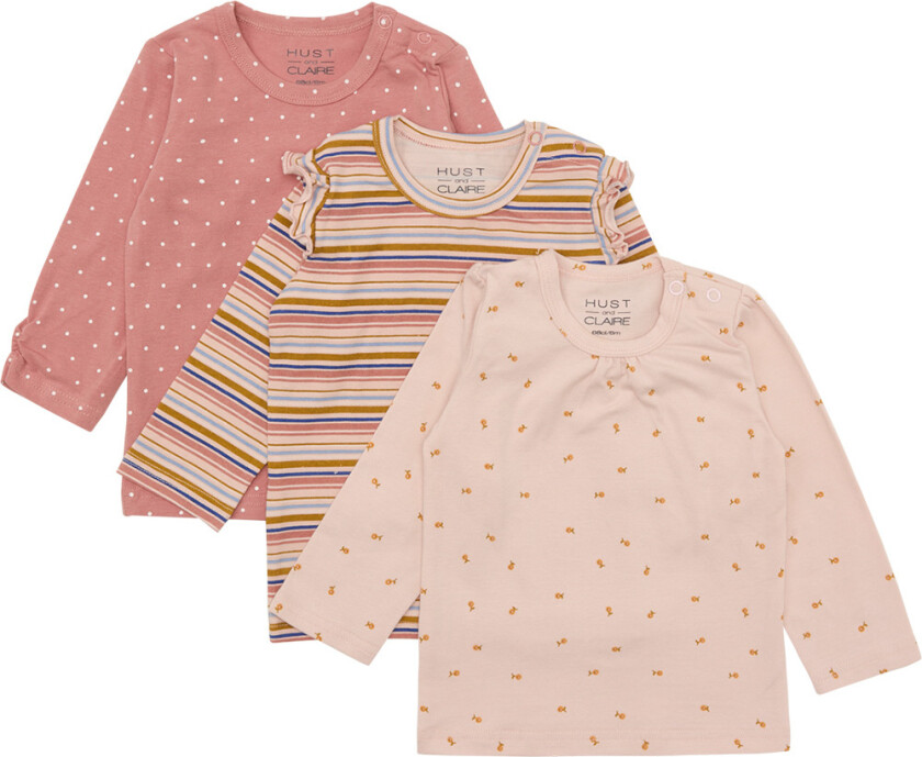 Genser - 3-pack - Alda - Peach Dust - - 62 - Genser