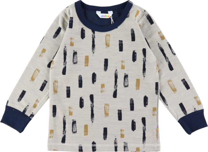 Genser - Ull/Bomull - Beige - - 150 - Genser