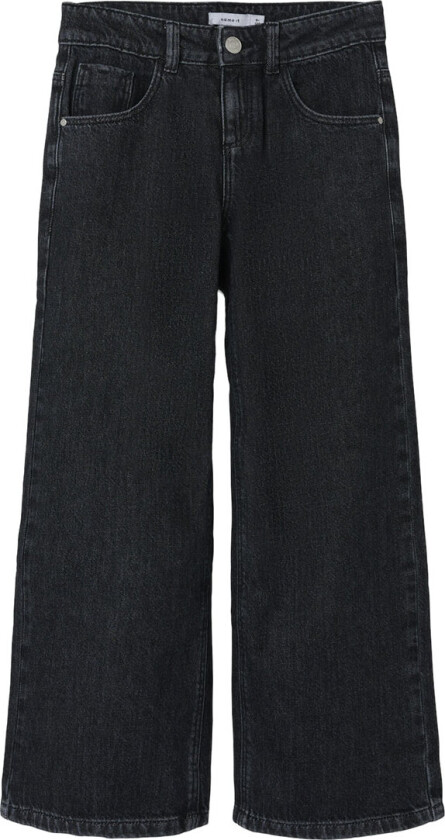 Jeans - Bred - Noos - NkfRose - Dark Grey Denim - - 9 år (134) - Jeans