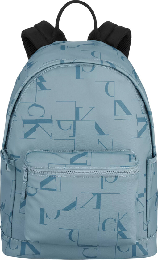 Skolesekk - City Rutenett - Falmet Denim/Blå - - OneSize - Skolesekk