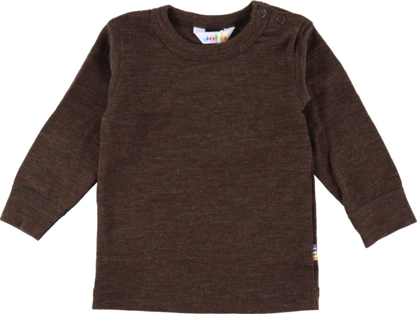 Genser - Ull - Mørk Brun - - 70 - Genser