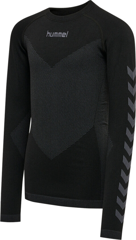 Hummel Treningsskjorte - First Sømløs Jersey - Svart - Hummel Teamsport - 6-8 år (116-128) - Genser