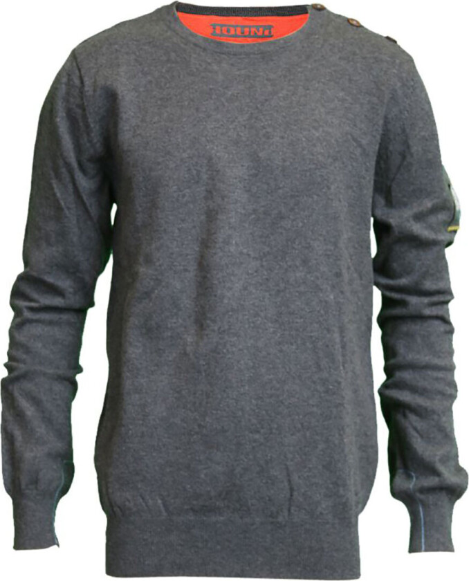 Genser - Strikk - Dark Grey Melange - - 10 år (140) - Genser