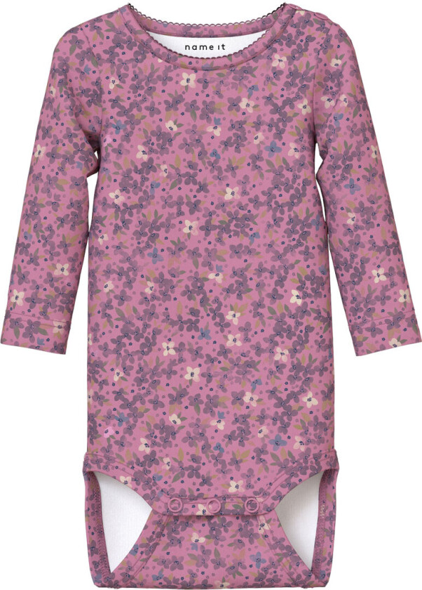 Body L/æ - NbfNinne - Mauve Orchid - - 56 - Langermet Body