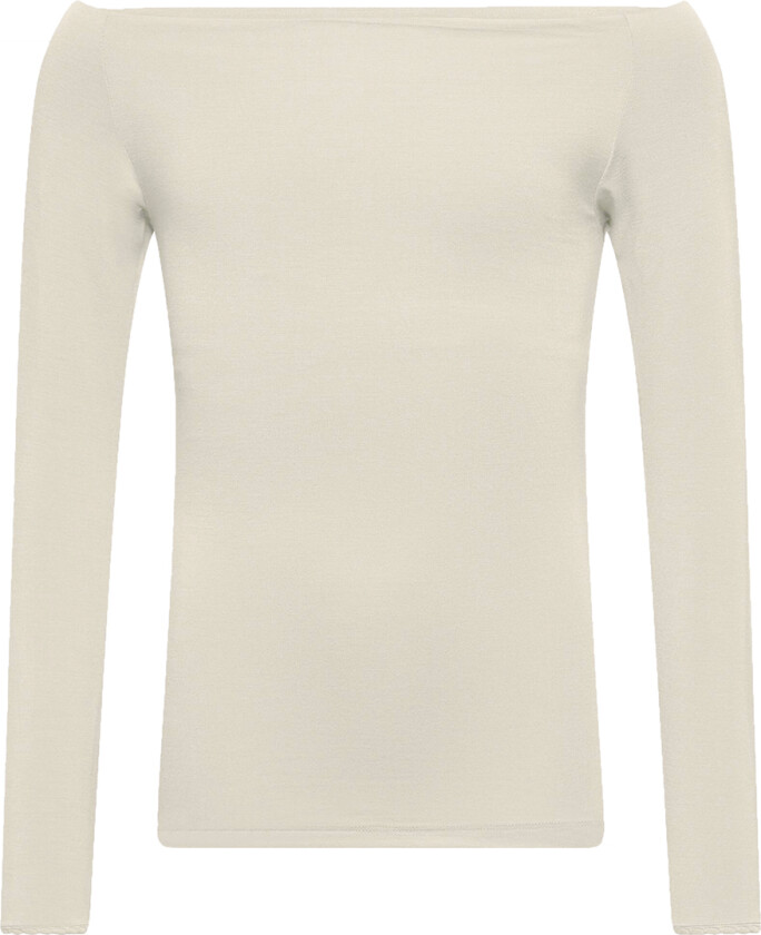 Genser - Off Shoulder - Viskose - Ivory - - 12 år (152) - Genser
