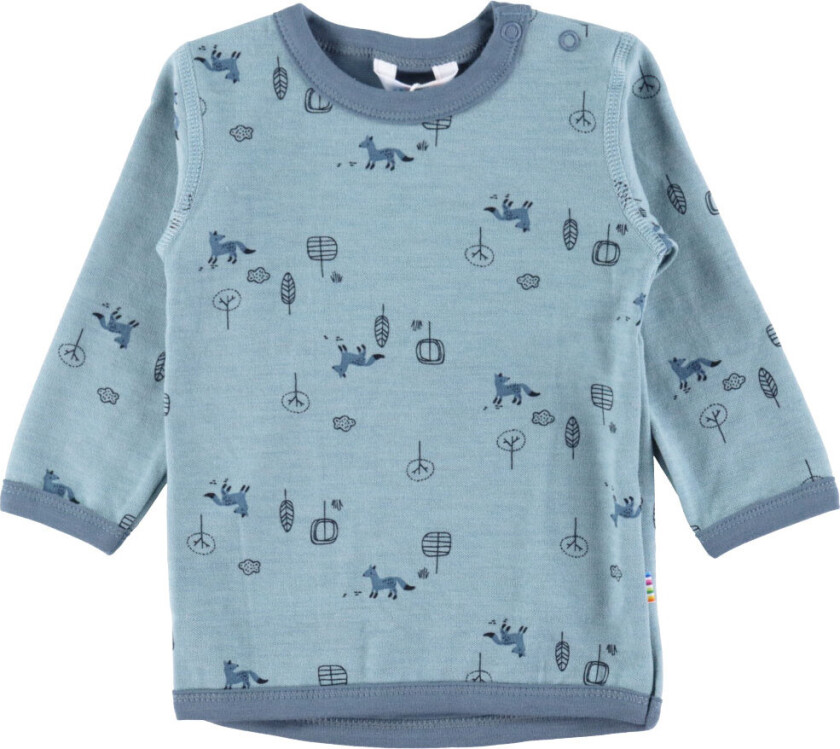 Genser - Ull/Bomull - Blå - - 60 - Genser