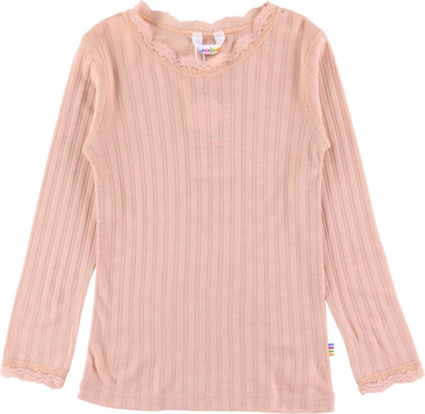 Genser - Ull/Silke - Fersken - - 150 - Genser