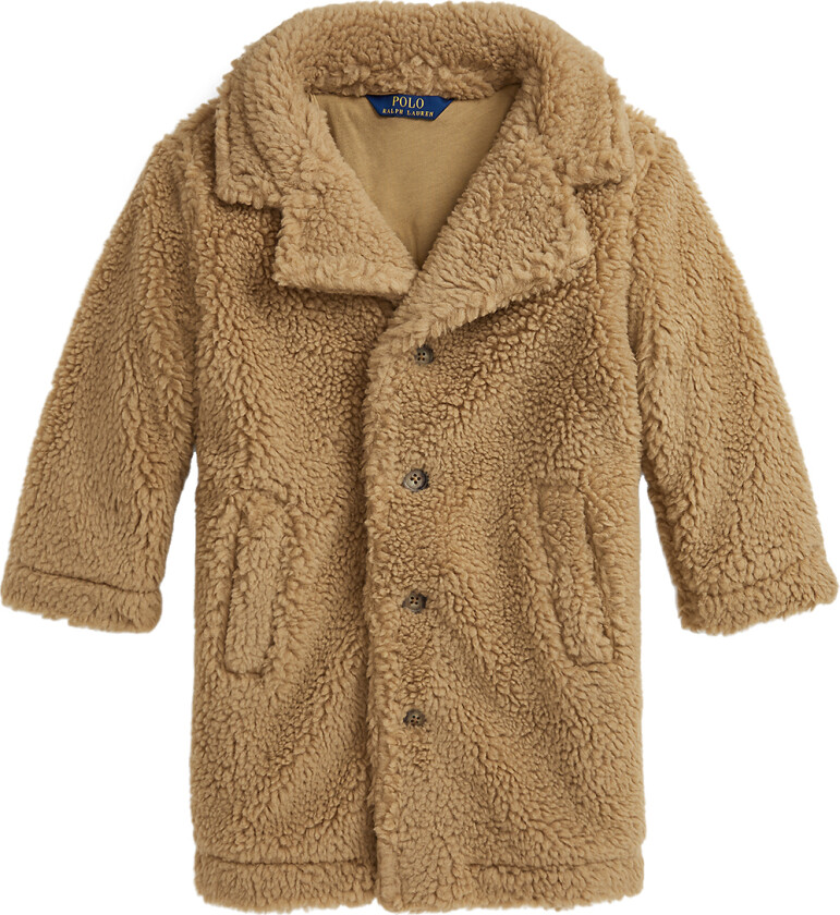 Fleecefrakk - Tan - - 5 år (110) - Fleecejakke