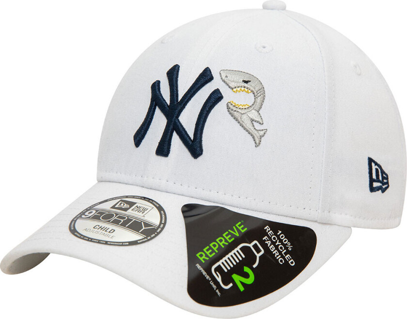 Caps - 9Førti - Apple - New York Yankees - Hvit/Svart - - 4-6 år (104-116) - Caps