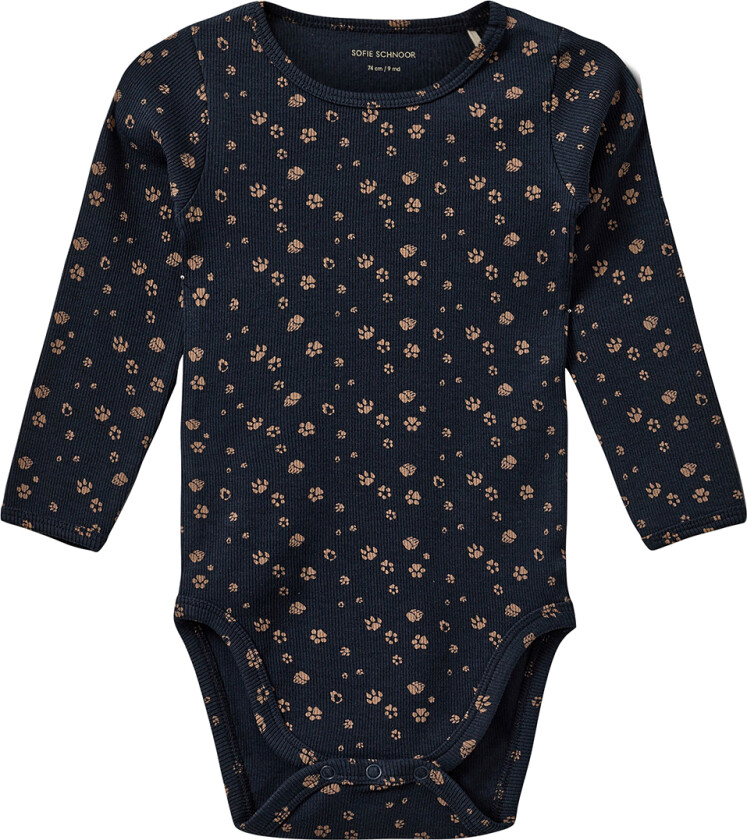 Body L/æ - August - Dark Blue - - 62 - Langermet Body