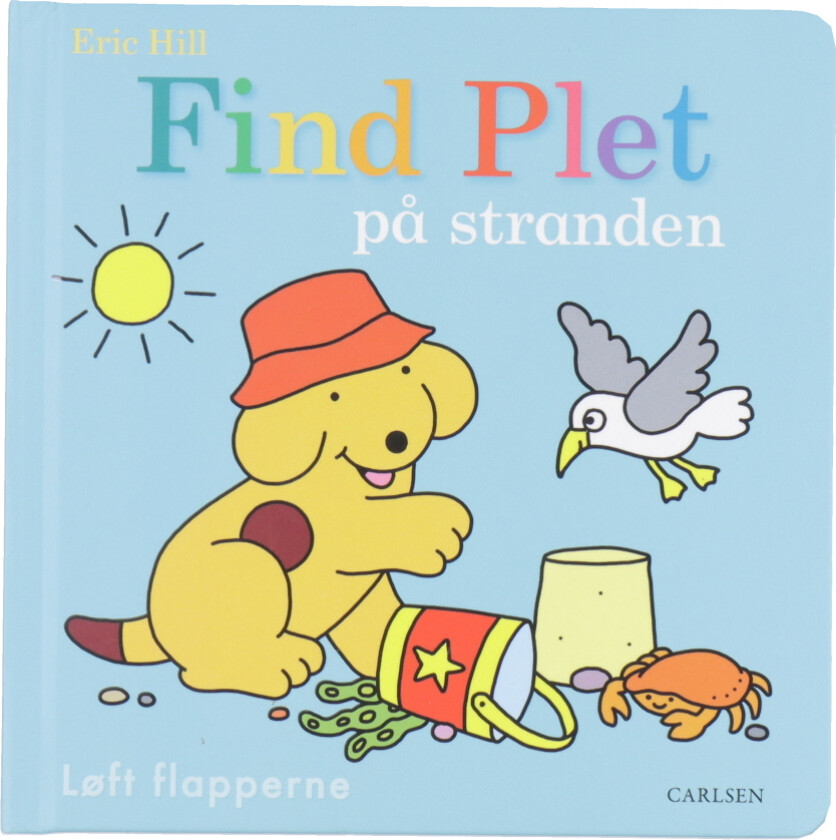 Bok - Finn sted - på stranda - Dansk - - OneSize - Bildebok