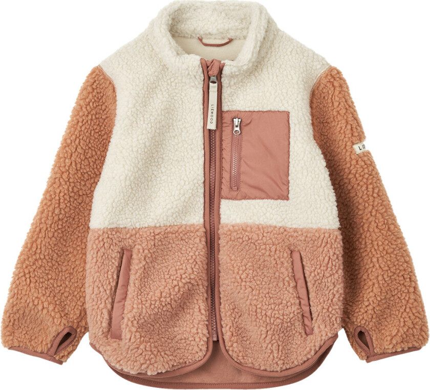 Fleecejakke - Nolan - Toscana Rose Multi Mix - - 9 år (134) - Fleecejakke