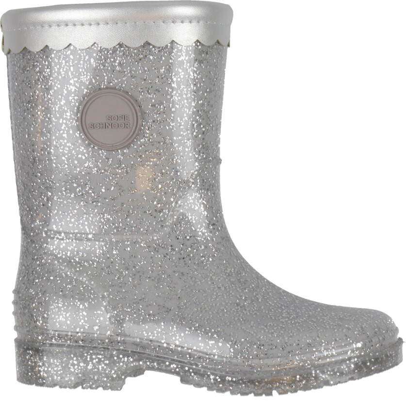 Gummistøvler m. for - Sølv - - 29 - Gummistøvler