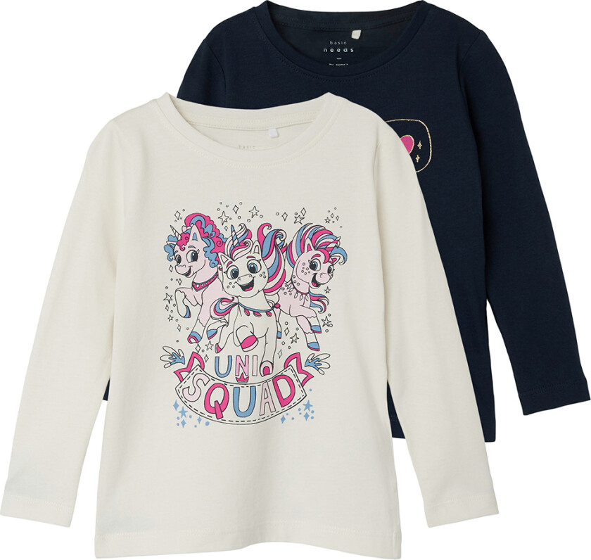 Genser - NmfVeen - 2-pack - Jet Stream/Dark Sapphire - - 2 år (92) - Genser