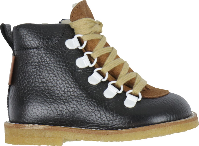 Vintersko - Tex - Svart/Cognac - - 20 - Vinterstøvler