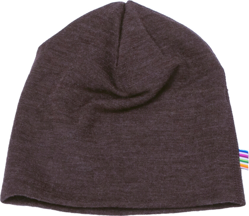 Lue - Ull - 2-lags - Mørkebrun - - 41 cm - Lue