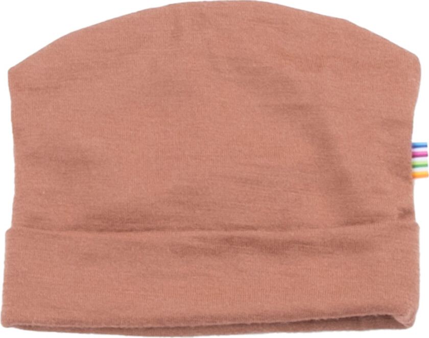 Lue - Ull - 2-lags - Rødbrun - - 37 cm - Lue