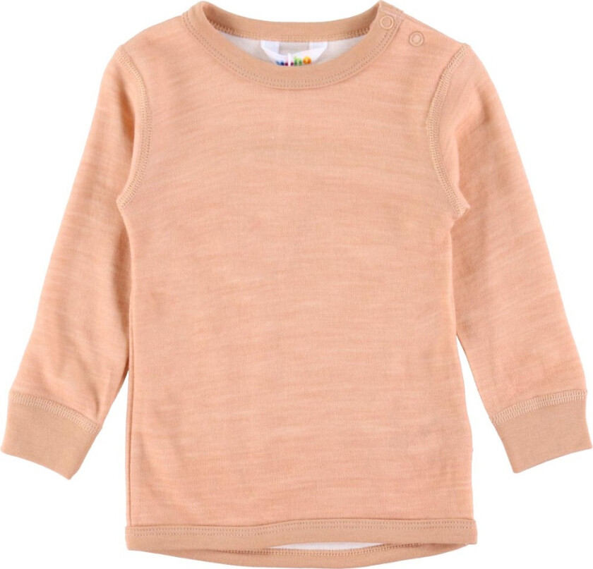 Genser - Ull/Bambus - Fersken - - 60 - Genser