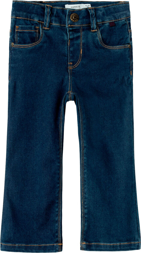 Jeans - Noos - NmfSalli Bootcut - Dark Blue Denim - - 5 år (110) - Jeans