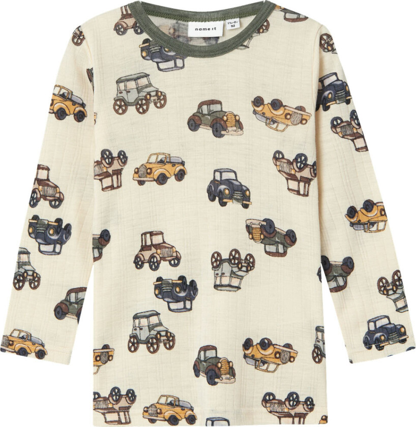 Genser - Ull - Noos - NmmWang - Snow White m. Biler - - 1½ år (86) - Genser