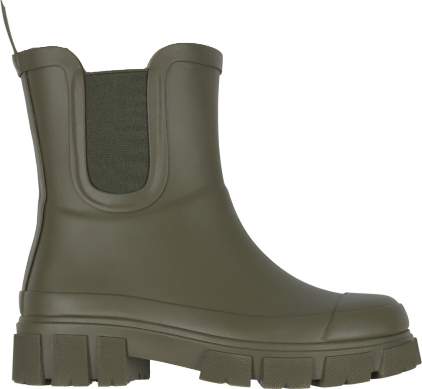 Gummistøvler - Chunky Track - Oliven - - 41 - Gummistøvler