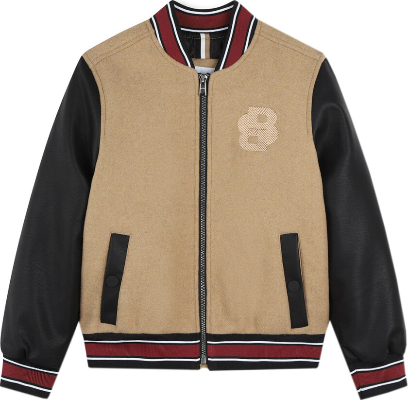 Jakke - Ull - Cookie m. Svart/Rød - - 14 år (164) - Vinterjakke