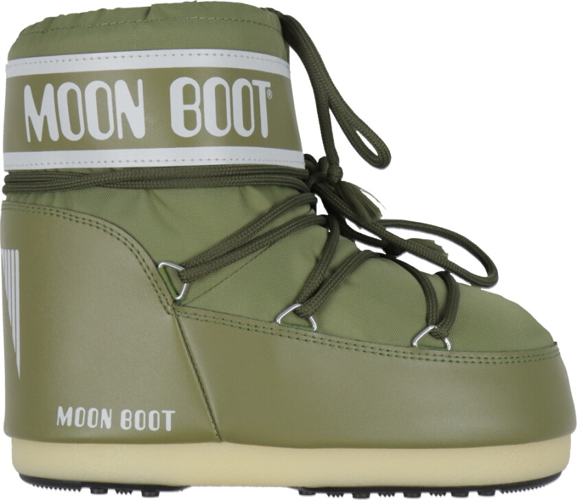 Vintersko - Lavt ikon Nylon - Khaki - - 33/35 - Vinterstøvler