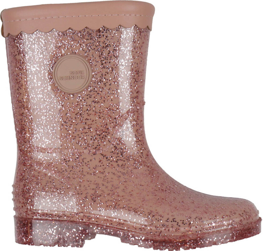 Gummistøvler m. for - Rose - - 33 - Gummistøvler